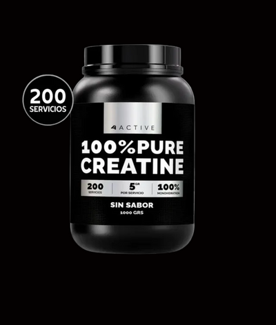 4ACTIVE 100% PURE CREATINE MONOHYDRATE - 1KG