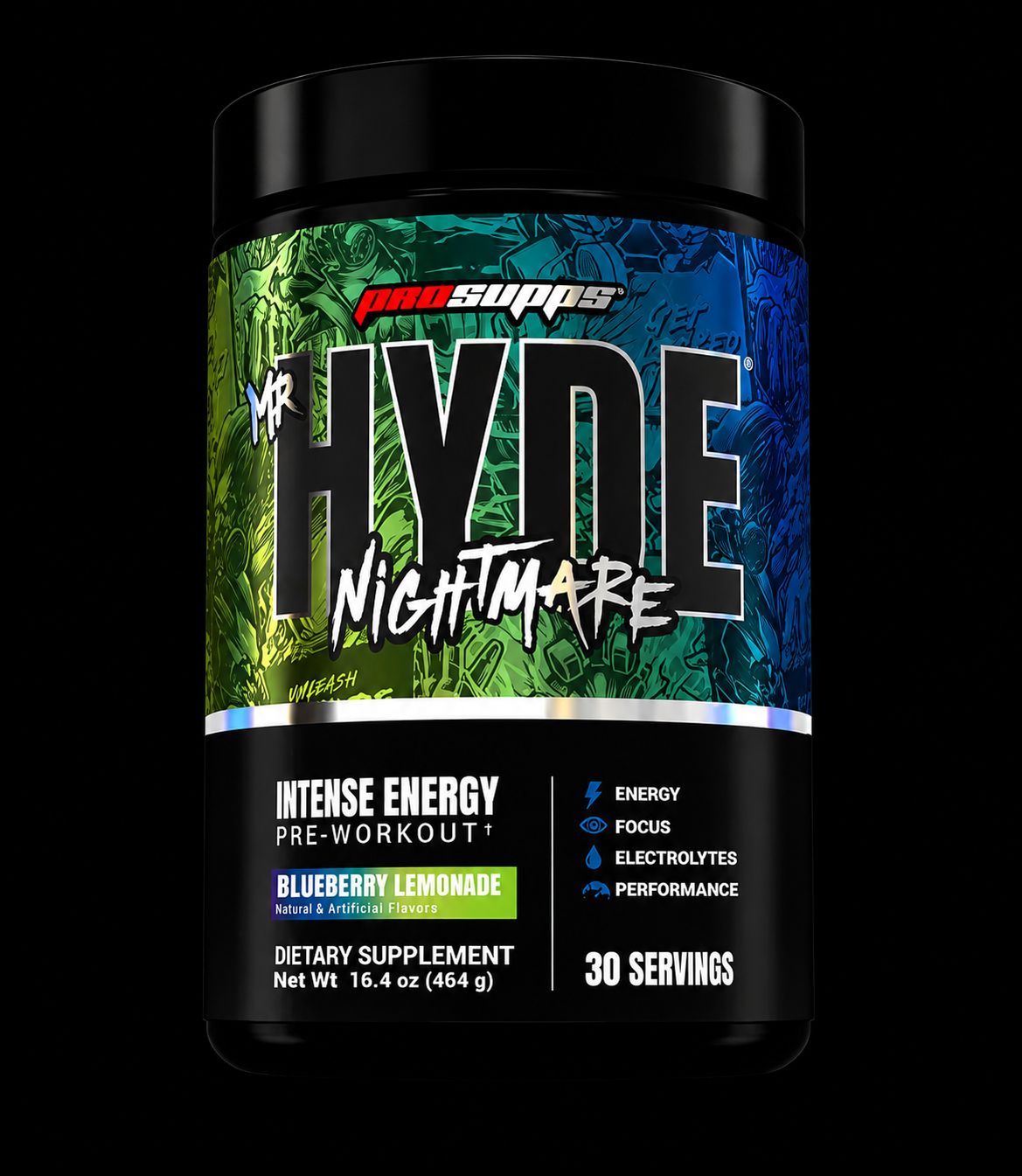 Preworkout Hyde Limon-Arándano